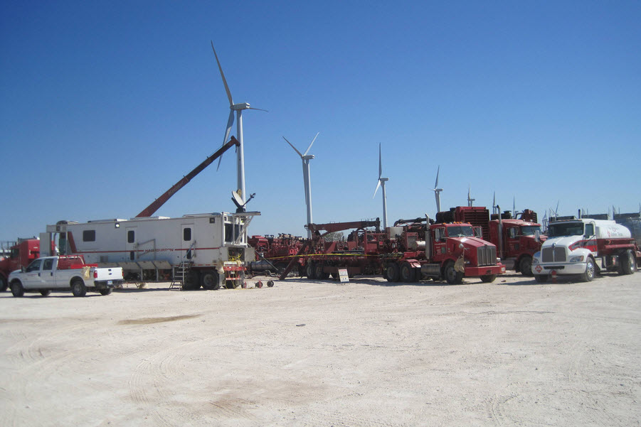 Well Completion FT Supply Oklahoma Dr. Pope John Trueblood EOR
